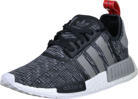 adidas nmd r1 schuhe grau blau schwarz meliert|Adidas men's originals NMD r1.